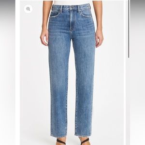 Pistola Cassie Super High Rise Straight Tilbury Wash Sz 26